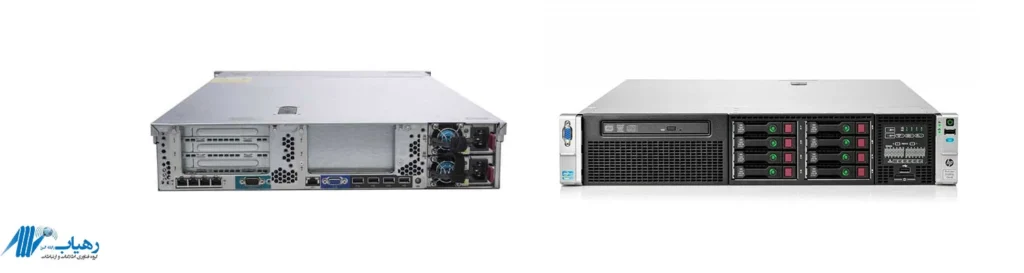 نمای داخلی سرور HPE DL380p Gen8