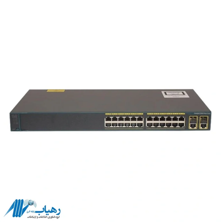 خرید سوئیچ سیسکو مدل WS-C2960-Plus 24TC-L