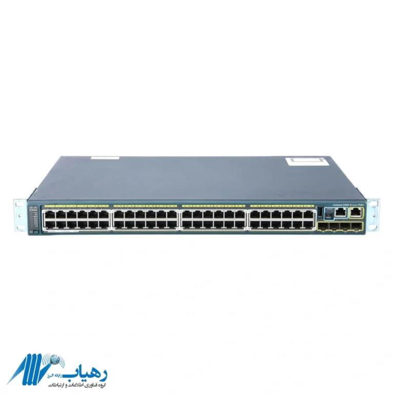 خرید سوئیچ سیسکو مدل WS-C2960S-48FPS-L