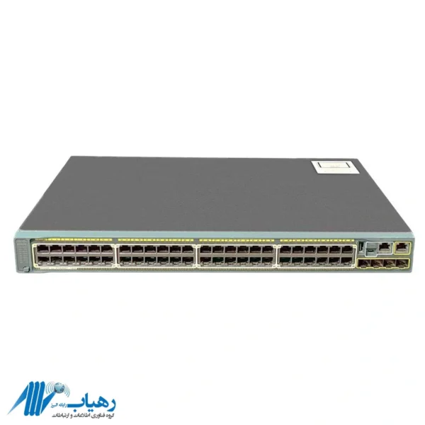 پنل جلویی سوئیچ سیسکو مدل WS-C2960S-48LPS-L