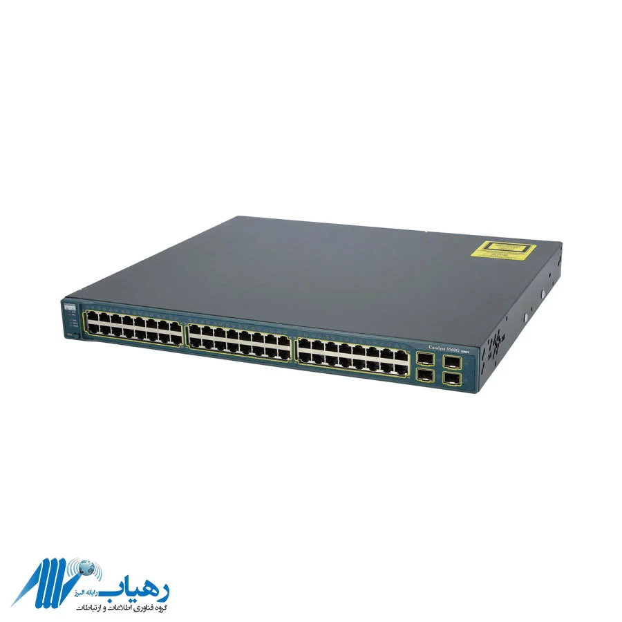 تصویر نمای جلو سوئیچ Cisco WS-C3560G-48TS-S
