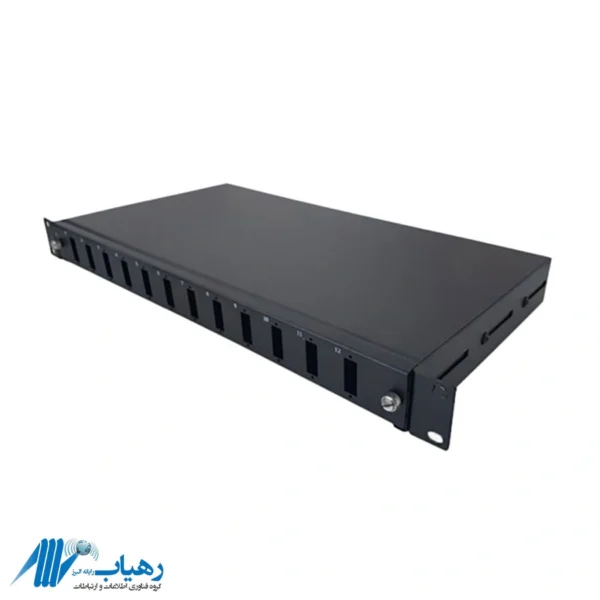 پچ پنل فیبر نوری 12 پورت SC داپلکس مناسب رک