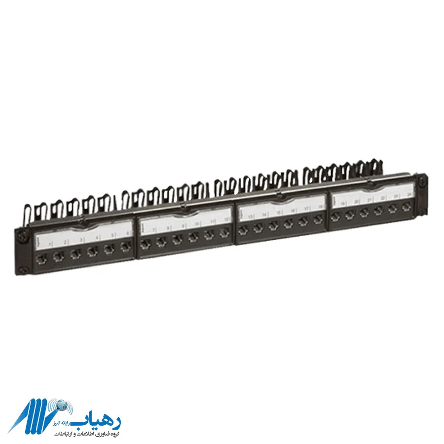 پچ پنل لگراند 24 پورت CAT6 SFTP مناسب شبکه‌های پرسرعت