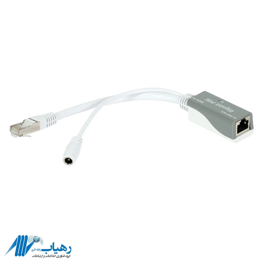 آداپتور POE گیگابیت مناسب دوربین مدار بسته و تجهیزات شبکه
