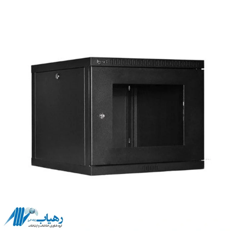تصویر رک 9 یونیت عمق 60 با قابلیت نصب روی دیوار