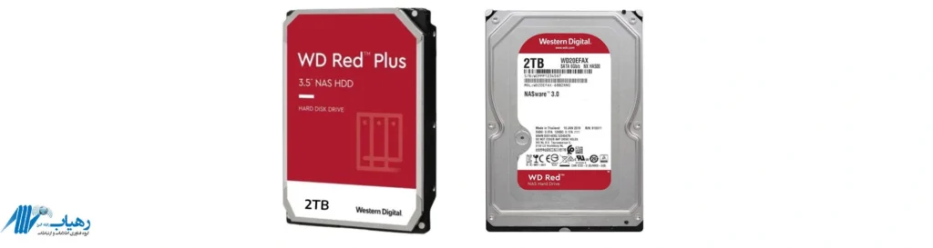 تصویر هارد دیسک ۲ ترابایت قرمز WD Red