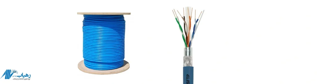 کابل CAT6 SFTP مناسب شبکه‌های پرسرعت و صنعتی
