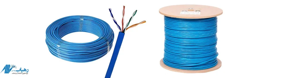کابل شبکه CAT6 بدون فویل و شیلد مخصوص شبکه‌های داخلی