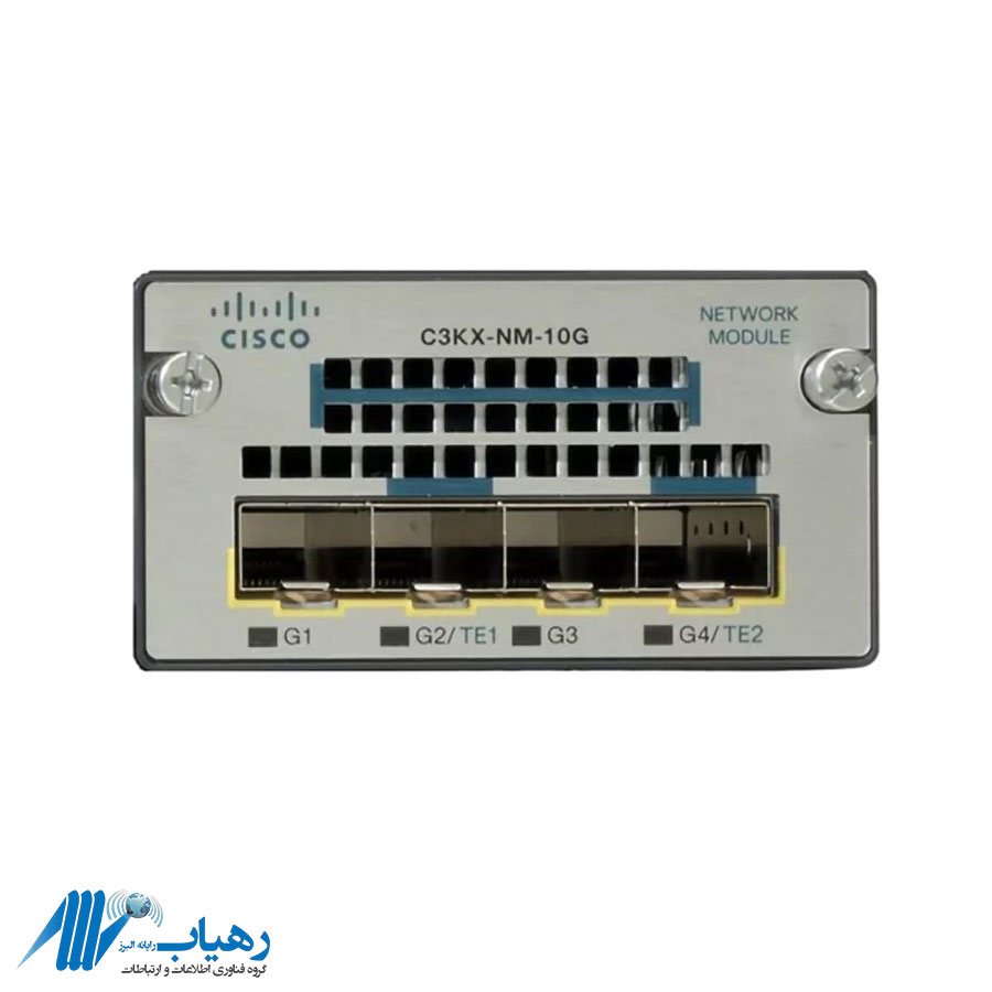 تصویر کارت ماژول سیسکو مدل C3KX-NM-10G با پورت 10 گیگ