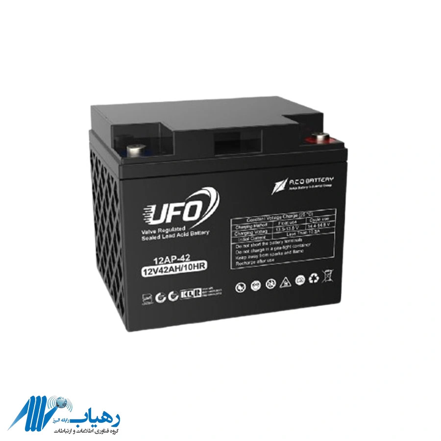 باتری ۱۲ ولت ۴۲ آمپر مناسب خودرو و یو پی اس