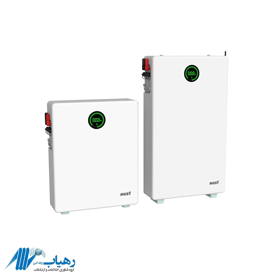 باتری لیتیوم MUST مدل 48V 100Ah مناسب سیستم خورشیدی